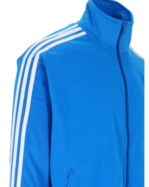 Adidas Blue 'firebird' Sweatshirt for men