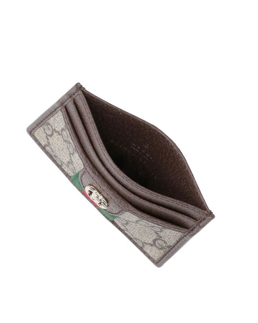 Gucci White Cardholder "Ophidia"