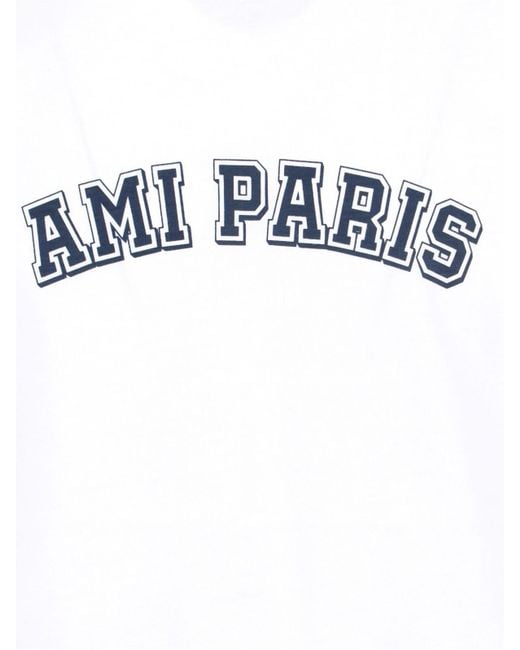 AMI White T-Shirts And Polos for men