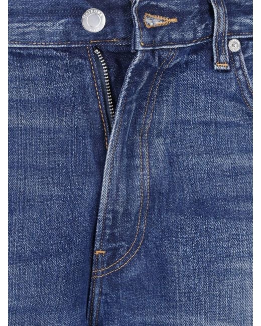 Haikure Blue Wide Jeans "Korea"