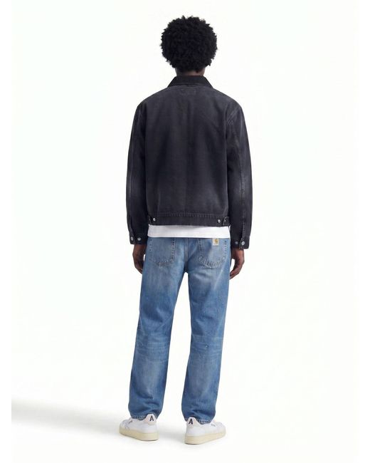 Carhartt Blue Wide Jeans "Landon" for men