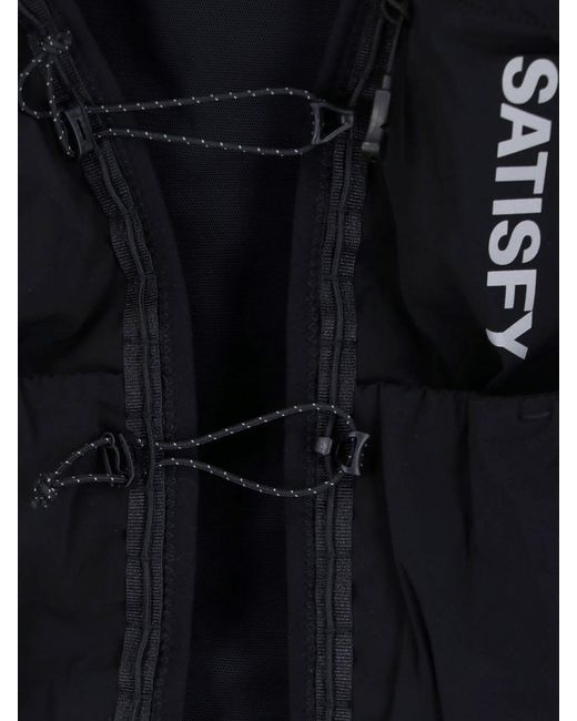 Satisfy Black Vest "Justice Cordura 5L" for men