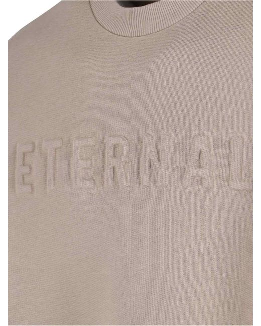 Fear Of God Natural 'Eternal' Crew Neck Sweatshirt for men