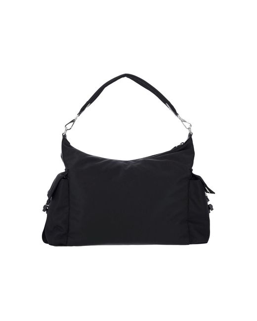 Borsa A Spalla "Explore" di Prada in Black da Uomo