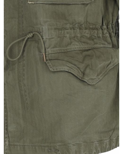 Polo Ralph Lauren Green The Iconic Military Jacket With Logo for men