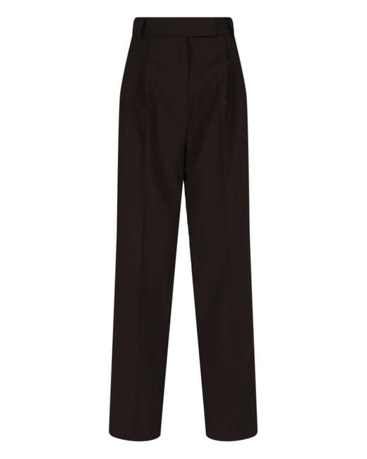 Frankie Shop Black 'Bea' Straight Pants