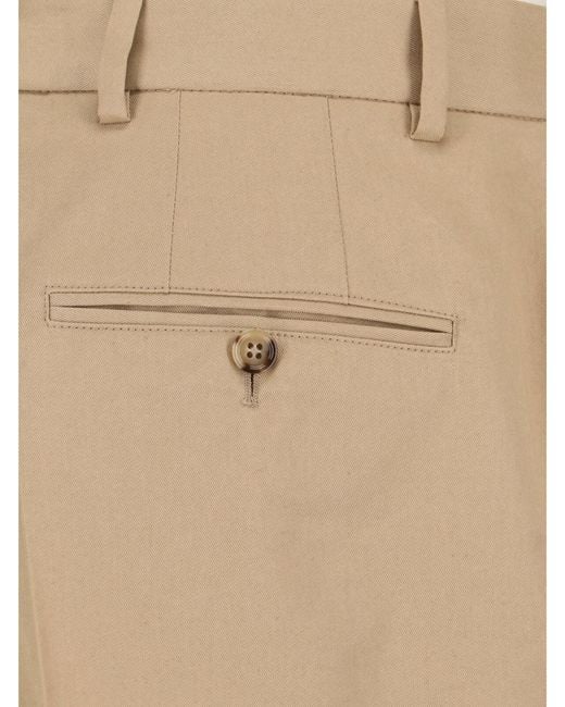 AMI Natural Cotton Bermuda Shorts for men