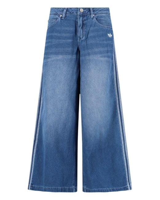 Jeans Ampi "Adilenium" di Adidas in Blue