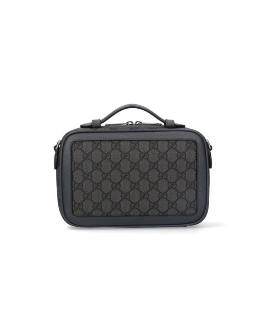 Gucci Black "ophidia" Small Shoulder Bag for men