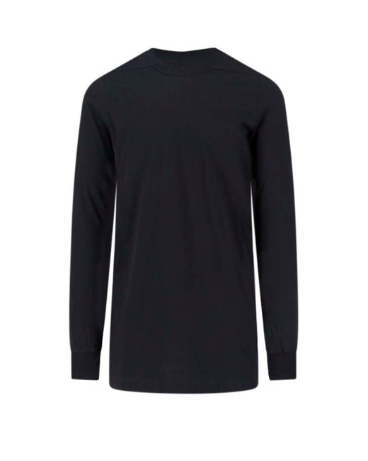 Maglietta Classica di Rick Owens in Blue da Uomo