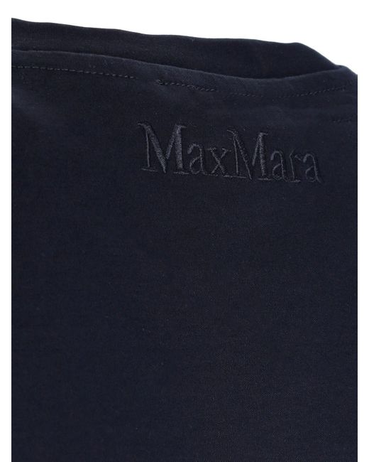 Max Mara Blue Logo T-Shirt