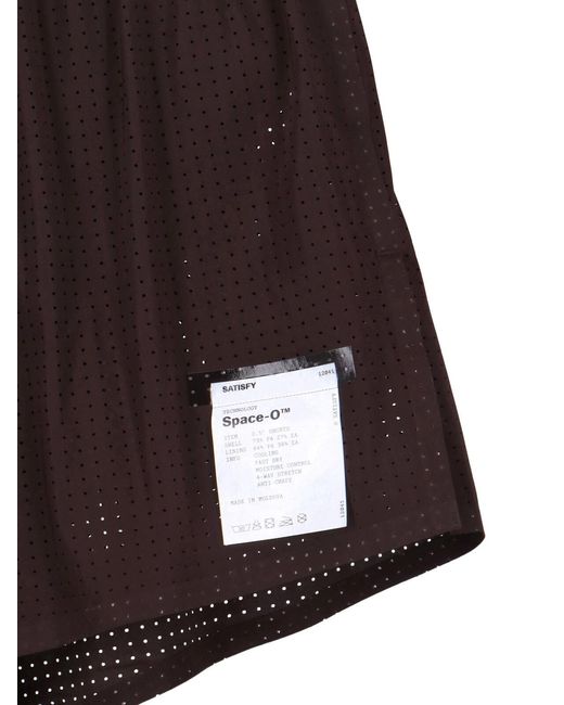 Satisfy Purple Sport Shorts "Space-O" for men