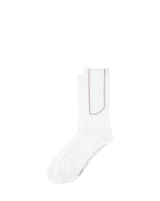 Reebok Jacquard Socks in White for Men | Lyst
