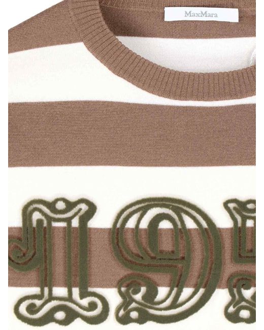 Max Mara White Sweaters