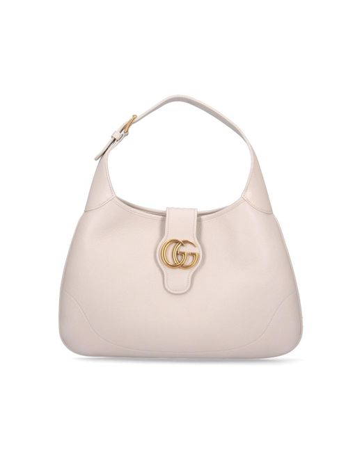Gucci Natural Medium Shoulder Bag "aphrodite"