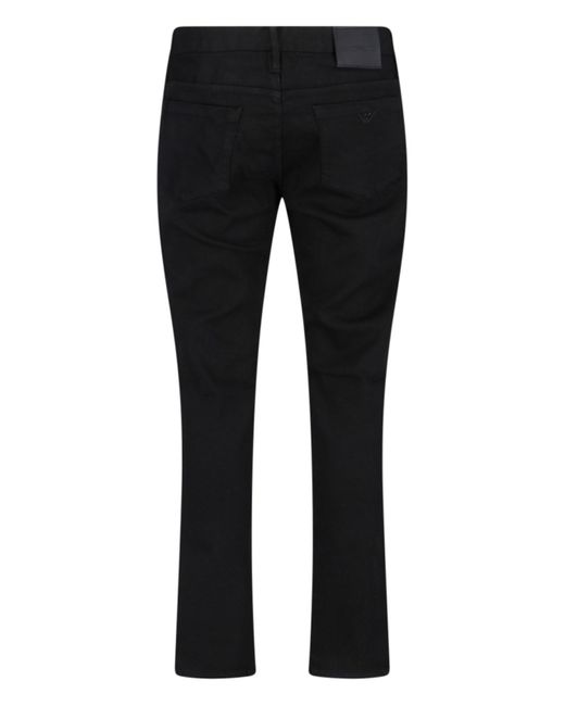 Jeans Slim di Emporio Armani in Black da Uomo