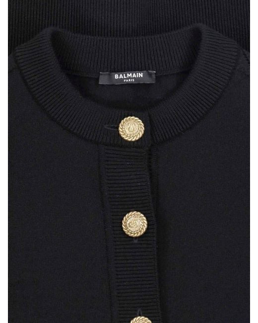 Balmain Blue 100% Virgin Wool Sweater