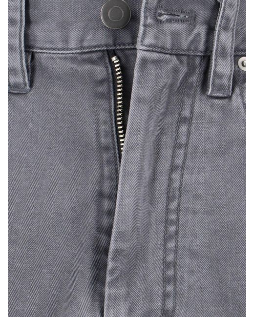 TONYWACK Gray Cargo Shorts for men