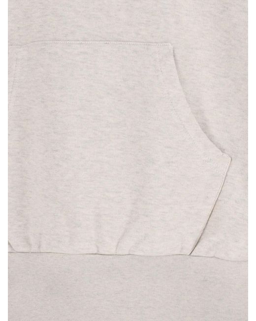Prada White Logo Hoodie for men