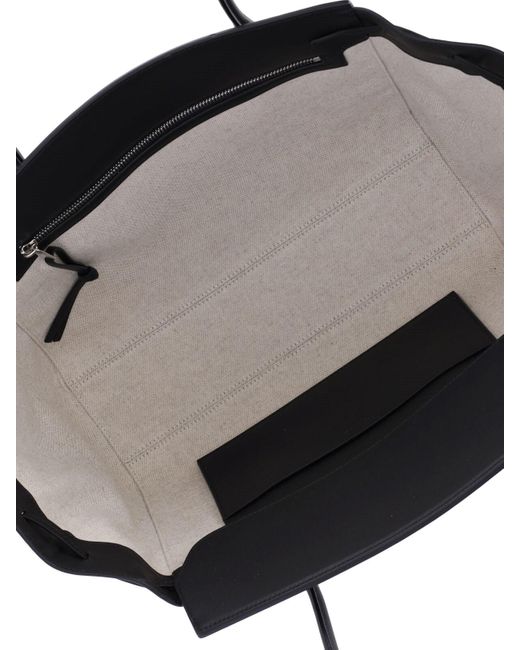 Jil Sander Black 'Voyage' Small Bag