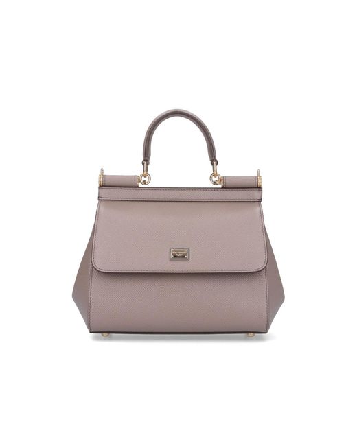 Dolce & Gabbana Pink Medium Handbag "Sicily"