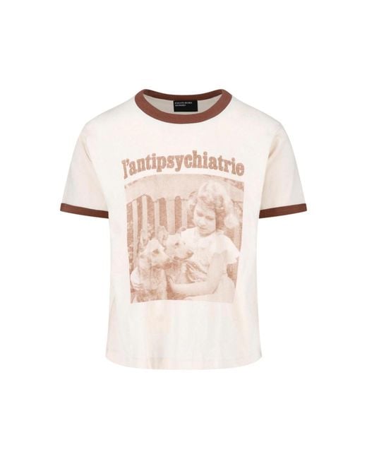 Enfants Riches Deprimes Natural T-Shirt "L'Antipsychiatrie" for men