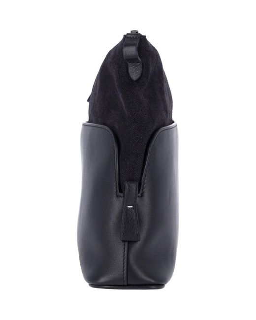 Maison Margiela Black Shoulder Pouch "5Ac Soft"
