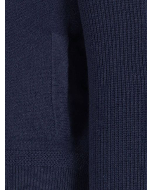 Moncler Blue Cardigan for men