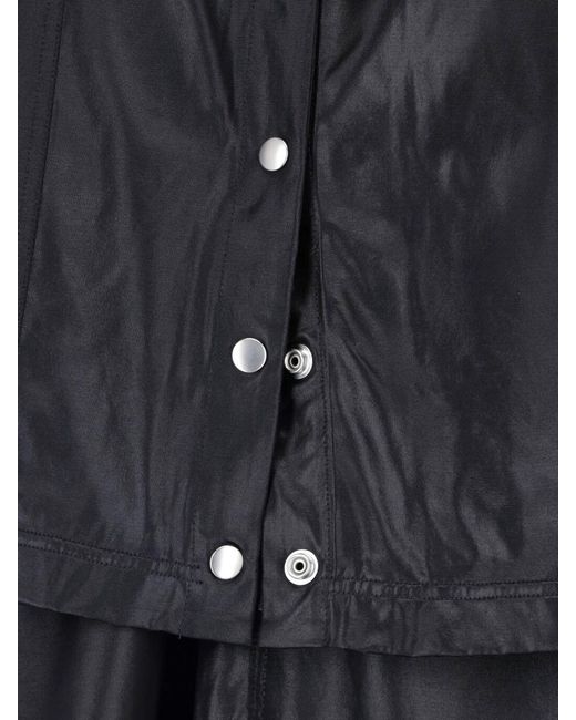Rick Owens Blue Wide Pants “Pusher”