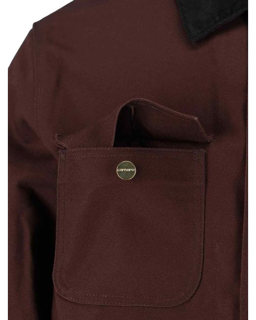 Carhartt Brown Michigan Jacket for men