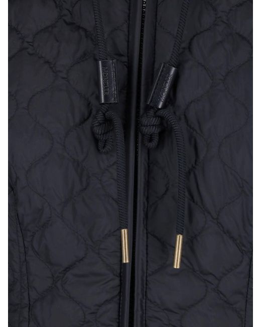 Moncler Blue Padded Jacket "Arum"