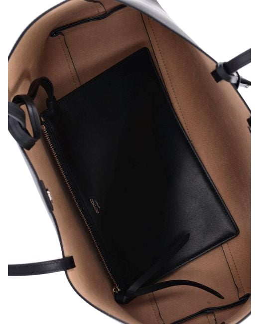 Jimmy Choo Black Tote Bag "Nine2Five East West"