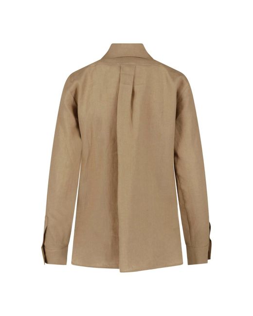 Max Mara Natural Linen Shirt "Falasco"