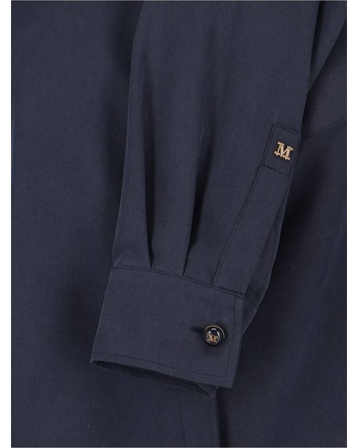 Max Mara Blue Shirt "Siamese"