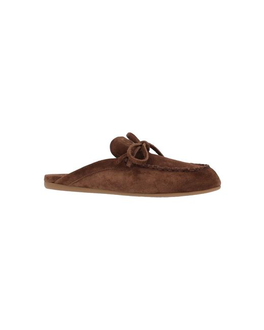 Miu Miu Brown Suede Mules
