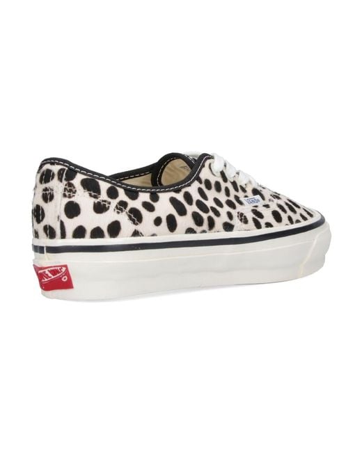 Vans White 100% Fabric Sneakers