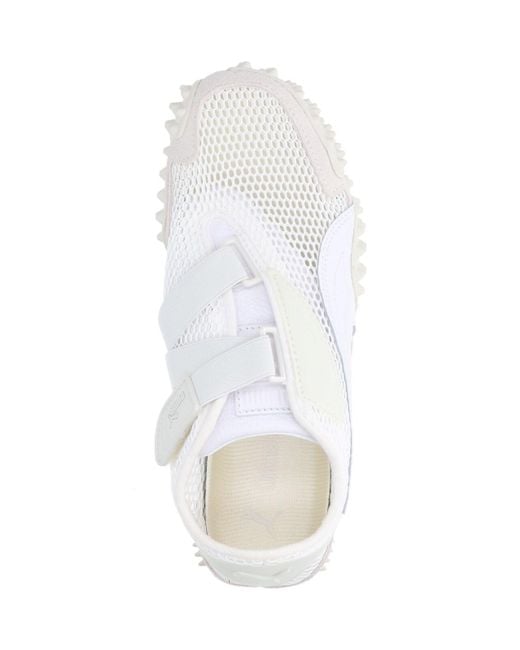 PUMA White Sneakers Upper: Textile