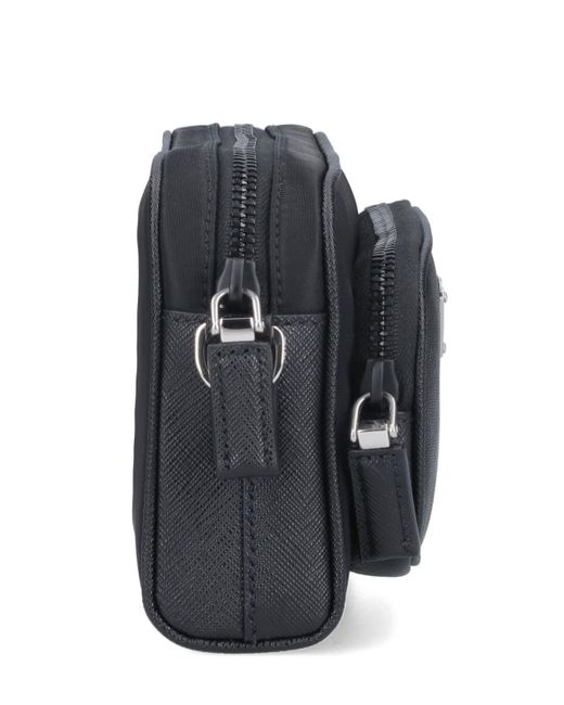 Prada Black Logo Shoulder Bag for men