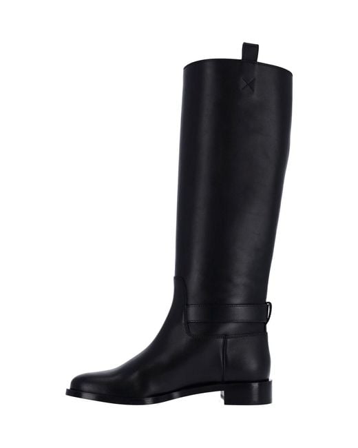 Ferragamo Black Boots "Hug"