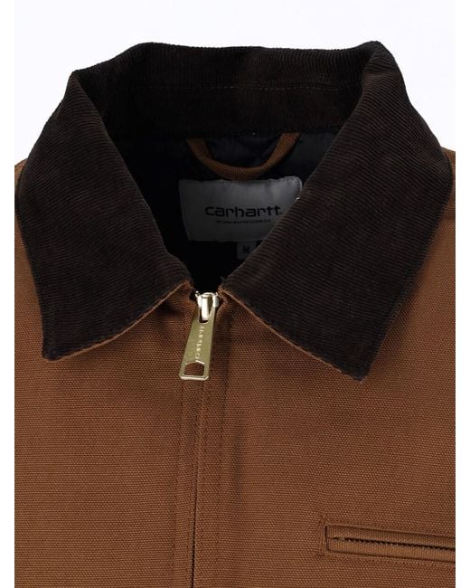 Carhartt Brown Jacket “Og Detroit” for men