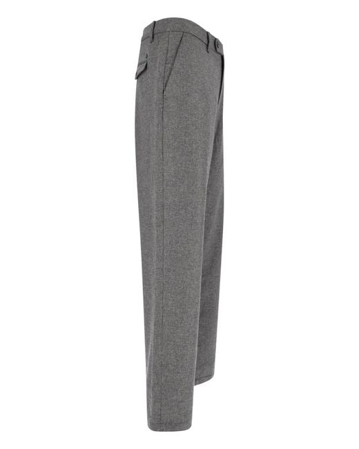 Closed Gray Trousers “Fairport” for men
