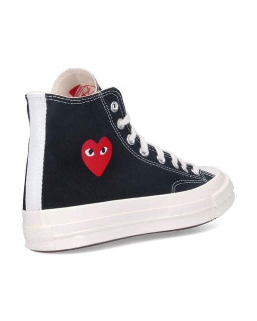 Sneakers High Top "Converse Chuck 70" di COMME DES GARÇONS PLAY in Blue