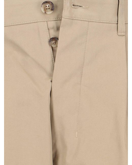 AMI Natural Ami Trousers Cotton for men