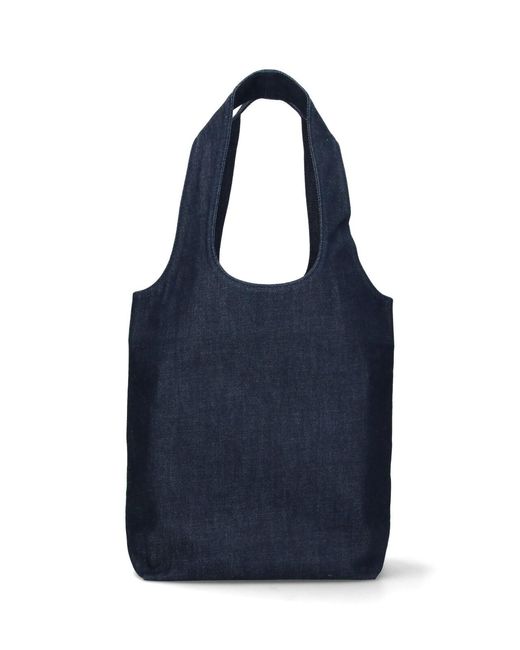 A.P.C. Blue Bags Cotton
