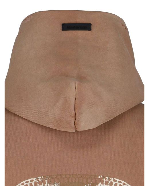 Fear Of God Brown Revolution! Hoodie, Cotton for men