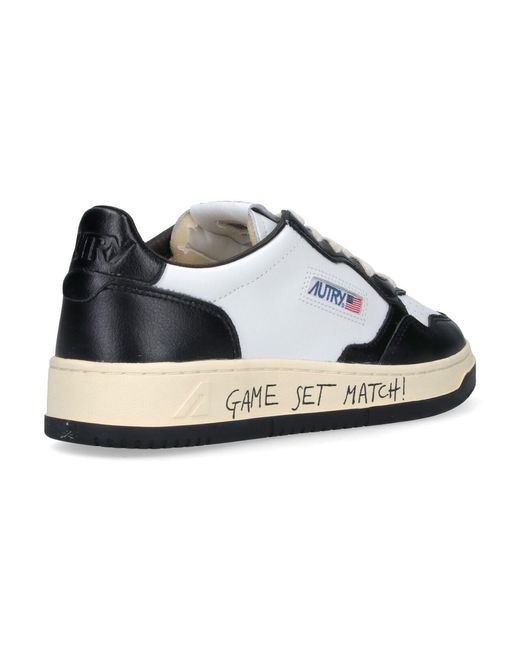 Autry Blue Sneakers Upper: Cow Leather for men