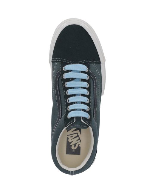 Vans Blue Premium Old Skooll Sneakers