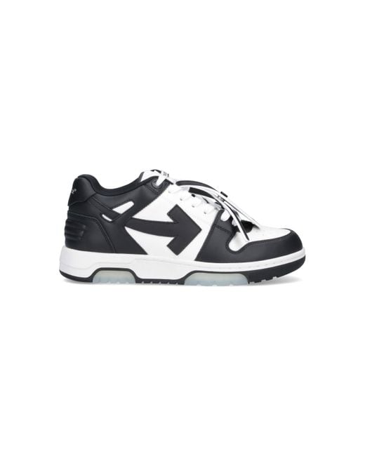 Off-White c/o Virgil Abloh Black Sneakers Out Of Office for men