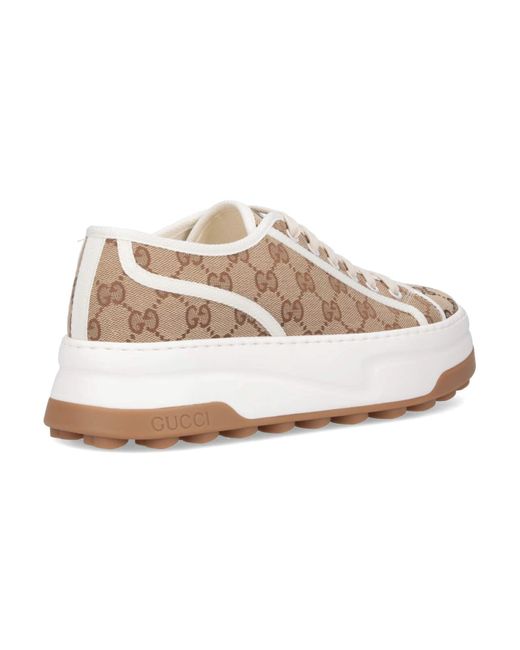 Gucci White "Gg" Sneakers for men