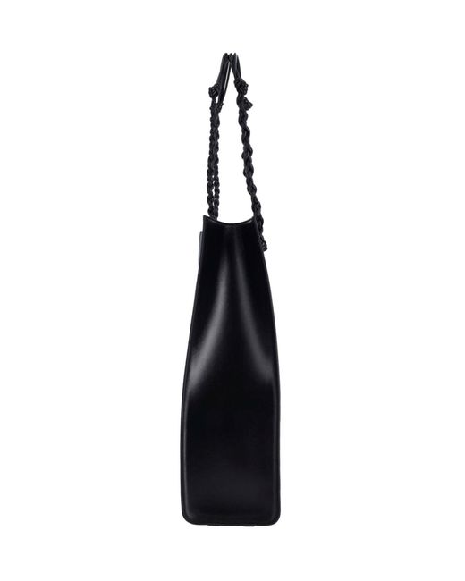 Borsa Tote "Tangle" di Jil Sander in Black